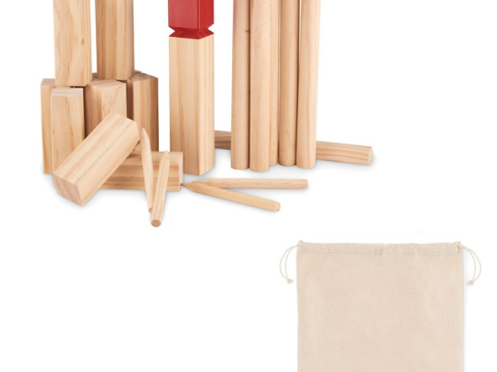 KING - Jeu de lancer en bois de pin