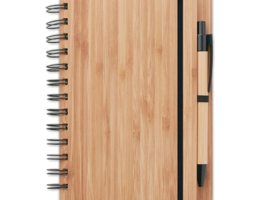 BAMBLOC - Carnet et stylo en bambou