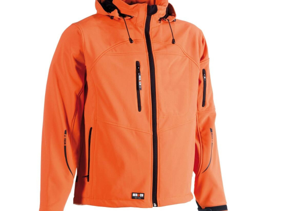 Veste softshell à capuche