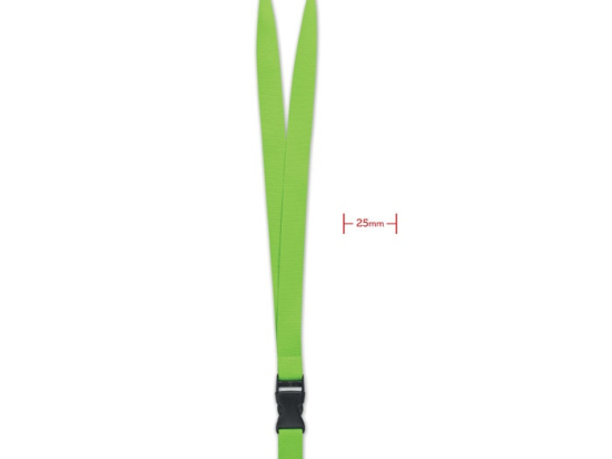 WIDE LANY - Lanyard crochet métal 25mm