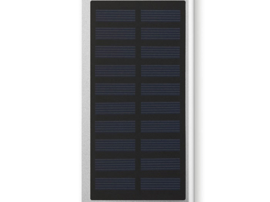 SOLAR POWERFLAT - batterie externe solaire 8000mAh
