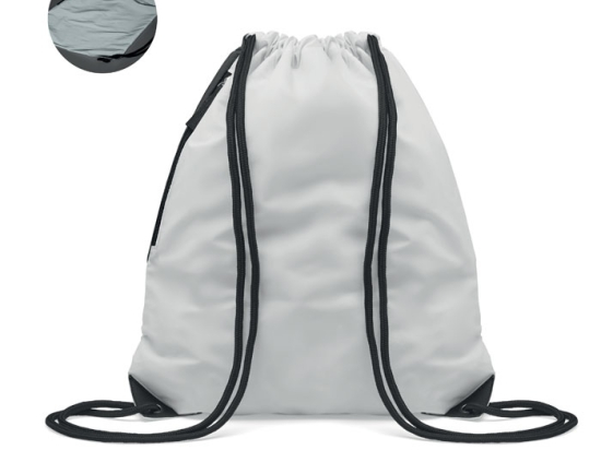 SHOOP BRIGHT - Sac à cordon finition brillante