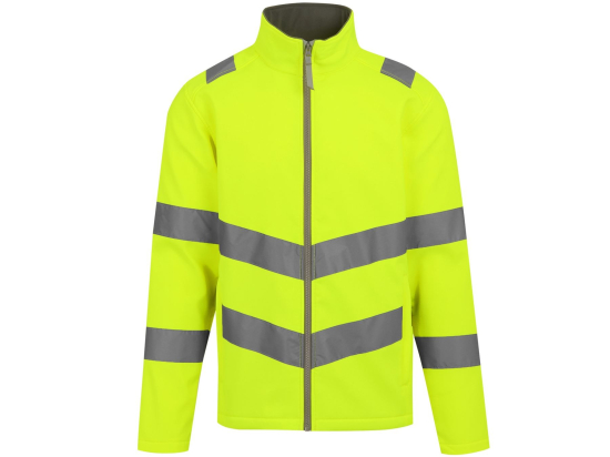 Veste softshell 2 couches haute visibilité