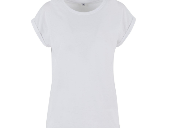 Ladies regular extended shoulder tee
