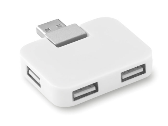 SQUARE - Hub 4 ports USB