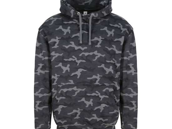 Sweat capuche camouflage