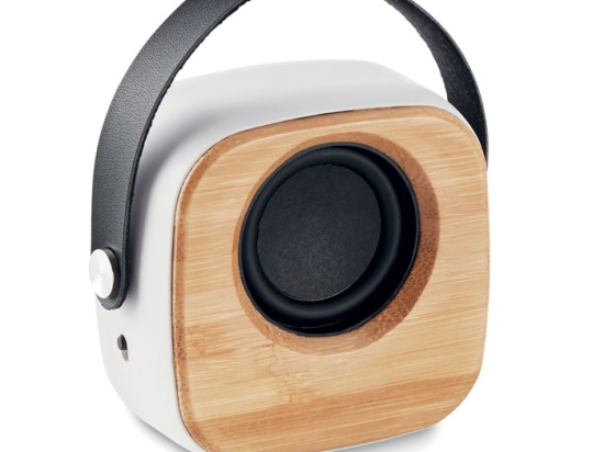 OHIO SOUND - Haut-parleur 3W façade bambou
