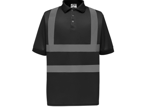 Polo manches courtes haute visibilité
