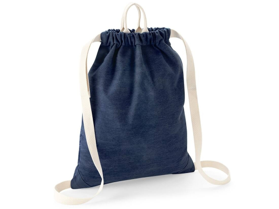 Sac de gym en denim 