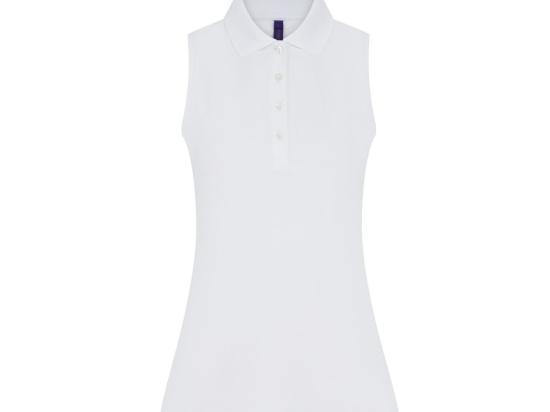 Polo femme sans manches