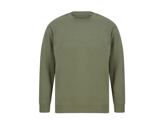 Sweat en coton régénéré et en polyester recyclé