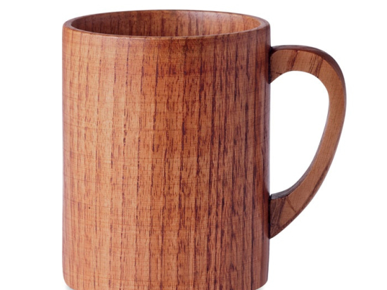 TRAVIS - Mug en bois de chêne 280 ml