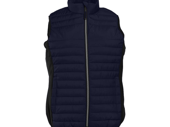 Bodywarmer bi-matière femme