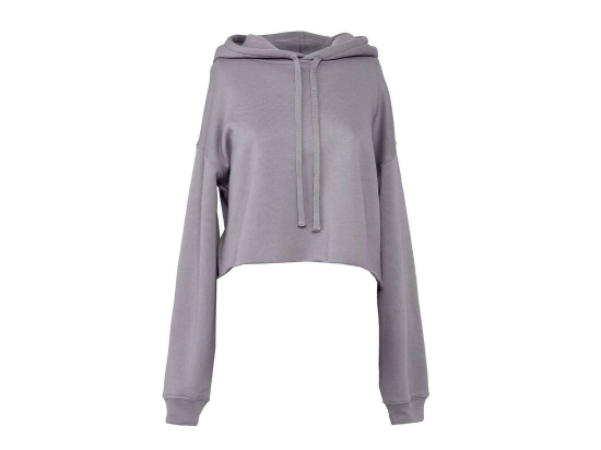 Sweat capuche femme court
