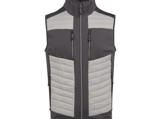 Bodywarmer bicolore extensible
