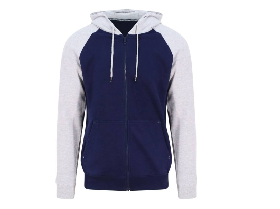 Sweat baseball zippé