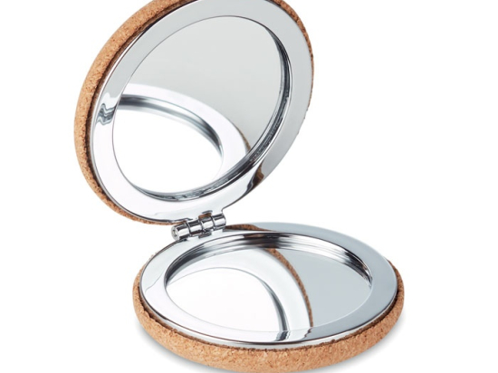 GUAPA CORK - Petit miroir en liège