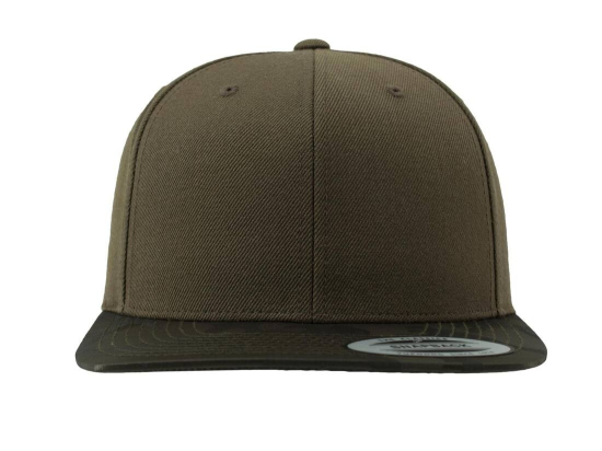 Casquette visière contrastée