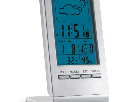 SKY - Station météo avec LCD bleu