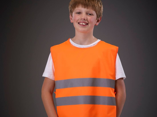 Chasuble enfant haute visibilité