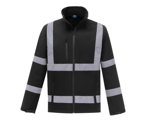 Veste softshell haute visibilité