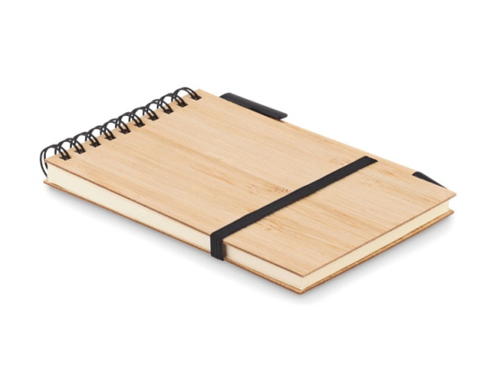 SONORABAM - Set de bloc-notes A6 en bambou