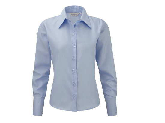 Ladies' long sleeve tailored ultimate non-iron shirt