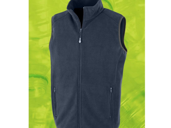 Bodywarmer polaire en polyester recyclé