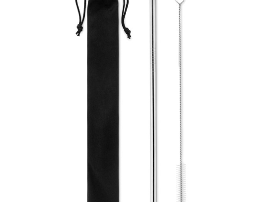 COLD STRAW - Paille et brossettes en acier.