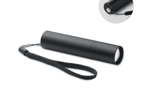 ALUMINATE - Lampe rechargeable en alu.