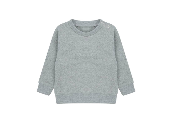 Sweatshirt en coton régénéré et en polyester recyclé