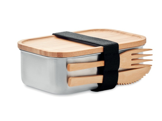 SAVANNA - Lunch box en acier inox. 600ml