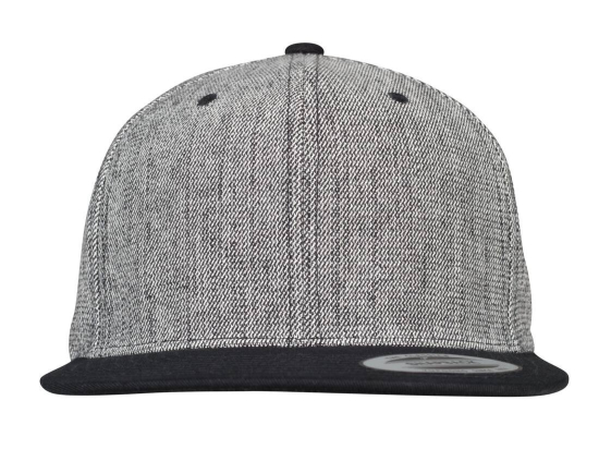 Melange solid snapback