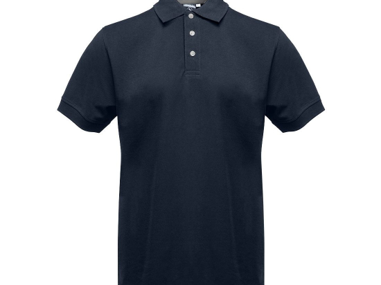 Polo avec boutons contrastés