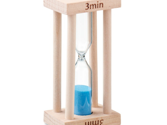 CI - Sablier en bois 3 minutes