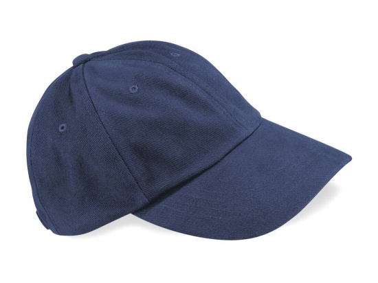Casquette 6 pans en coton brossé