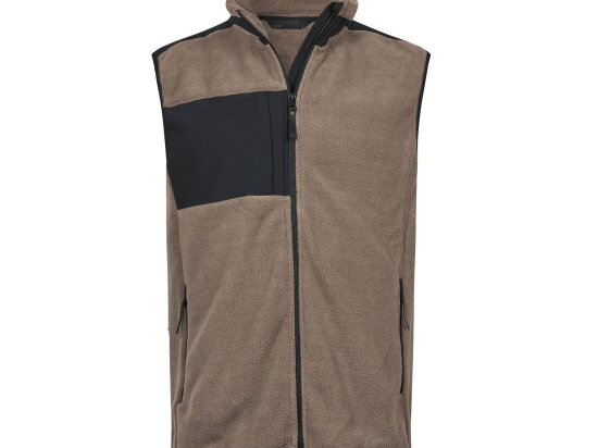 Bodywarmer épais avec empiècements renforcés
