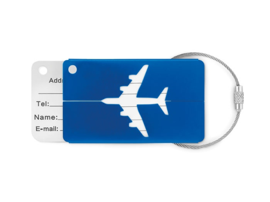 FLY TAG - Etiquette à bagage en aluminium