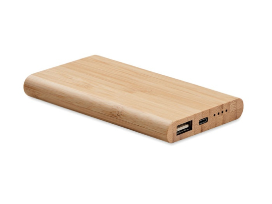 ARENAPOWER C - batterie externe bambou de 4000 mAh