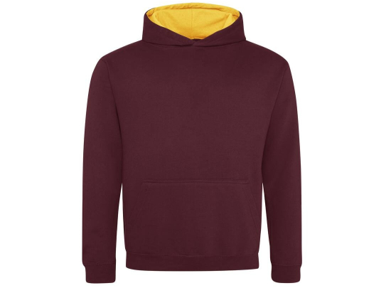 Sweat enfant capuche contrastée