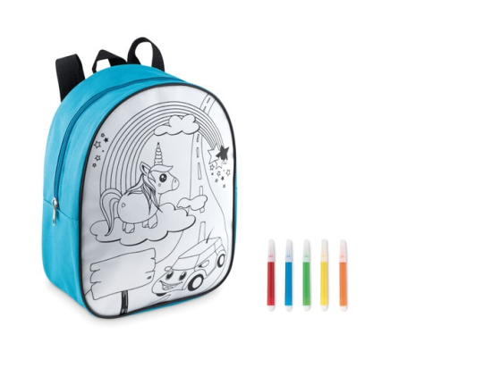 BACKSKETCHY - Sac à dos à colorier en 600D