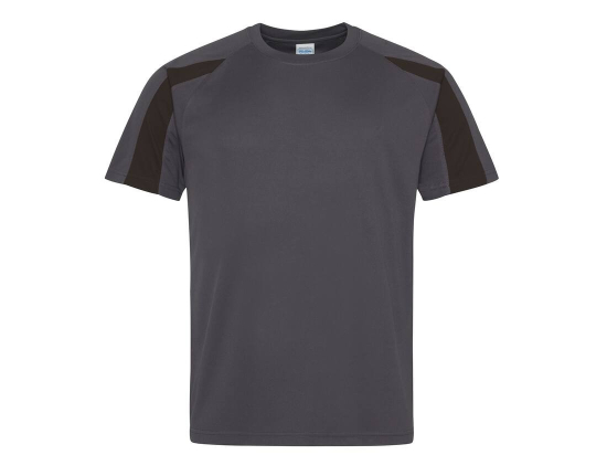 Tee-shirt de sport contrasté