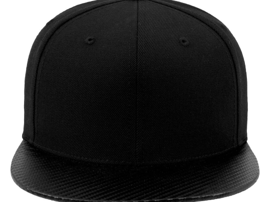 Casquette snapback en carbone