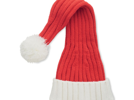 ORION - Long bonnet de Noël en tricot