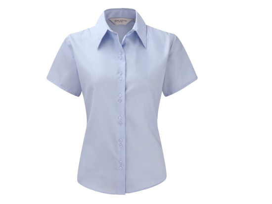 Ladies' short sleeve tailored ultimate non-iron shirt