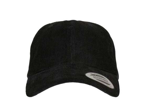 Casquette basse en corduroy