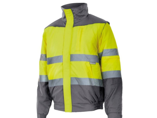 Blouson matelassé 2 en 1 haute visibilité