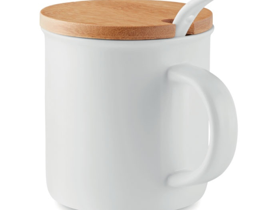 KENYA - Mug porcelaine avec cuillère