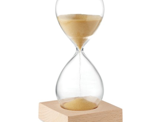 DESERT - Sablier en verre 5 minutes