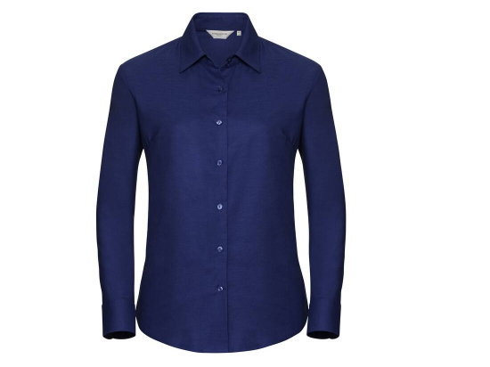 Ladies' long sleeve tailored oxford shirt
